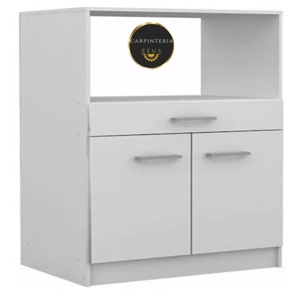 Credenza Multifuncional de Melamina - TLS 1171 - 0.80m Ancho x 0.36m Fondo x 1.40m Altura