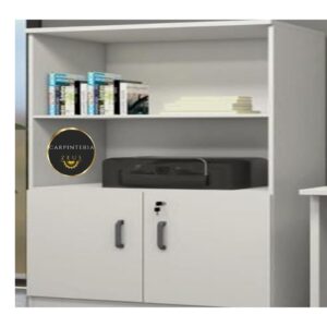 Credenza Multifuncional de Melamina - TLS 1178 - 0.76m Ancho x 0.36m Fondo x 1.80m Altura