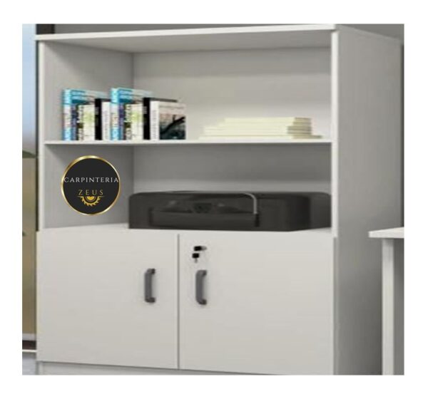 Credenza Multifuncional de Melamina - TLS 1178 - 0.76m Ancho x 0.36m Fondo x 1.80m Altura
