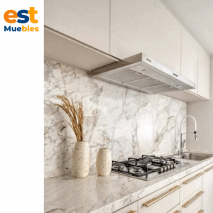 Muebles para cocina alacena y mesa elegante –TLS–3172– 1.80 ancho x 0.30 fondo x 0.60  altura – 1.80 ancho x 0.60 fondo x  0.80 altura