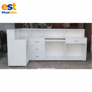 Mueble para recepcion elegante esquinero–TLS–3464