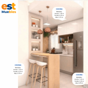 Equipamiento de cocina muebles funcionale y modernos–TLS–3184