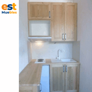 Equipamiento para cocina alacena y mesada elegantes–TLS–3189