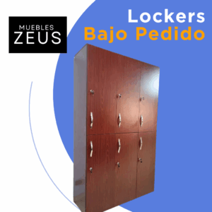 6. Lockers y Casilleros Fabricados en Melamina Zeus El Salvador