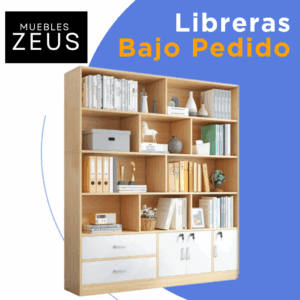 Libreras Para Oficina y Hogar en Melamina - a la Medida Fabricados Bajo Pedido - Marca Zeus