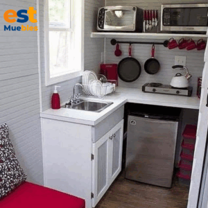 Muebles para cocina repisa y mesada con fregadero–TLS–3194