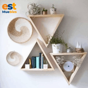 Repisa funcional con diseño moderno para decoraciones–TLS–3253