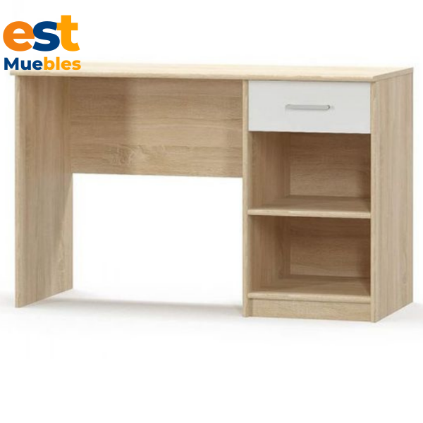 Escritorio minimalista con almacenamiento–TLS–3427