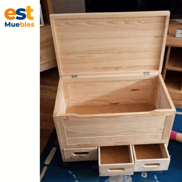 Baul de almacenamiento con gavetas–TLS–3266