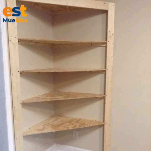 Estanteria esquinera para decoraciones funcional–TLS–3222