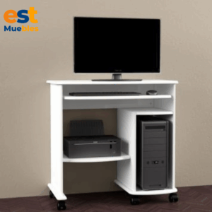 Escritorio compacto para pc con ruedas–TLS–3391
