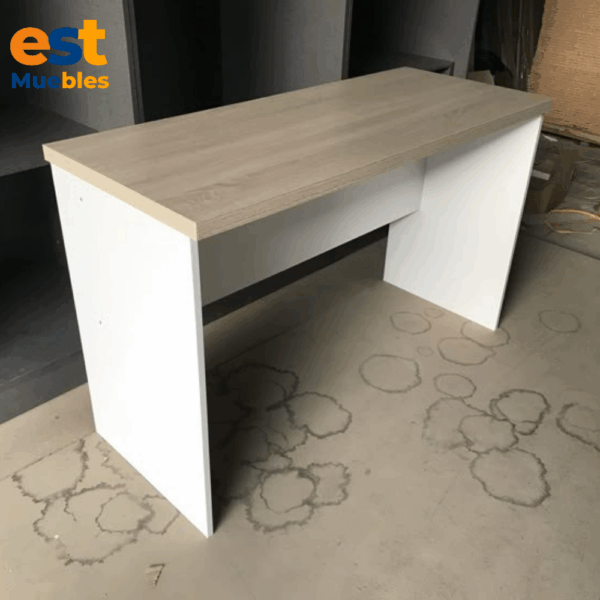Mesa de estudio de madera clara–TLS–3449