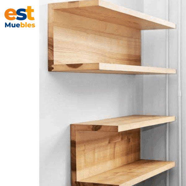 Repisas areas de melamina para decoraciones–TLS–3374