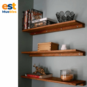 Repisa de melamina para pared elegante–TLS–3384