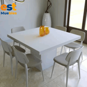 Comedor color blanco para el hogar-TLS-6028