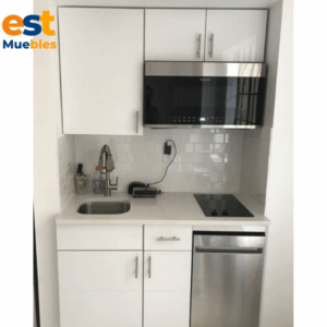 Pantry multifuncional en melamina para cocina-TLS-3599