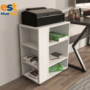Mesa con 6 estantes de capacidad para impresora-TLS-6047