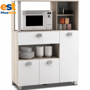 Pantry para la cocina color blanco-TLS-3495