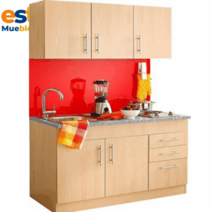 Pantry en melamina de 2 piezas para cocina-TLS-3621