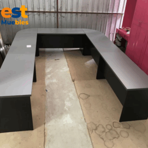 Mesa de conferencia color negro-TLS-6067
