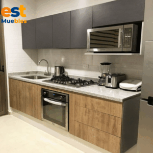 Pantry en melamina de 2 piezas-TLS-3629