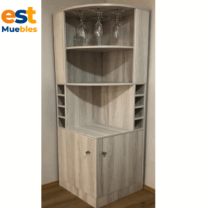Mueble esquinero para area de bar elegante–TLS–3641