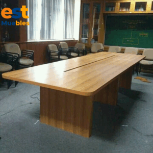 Mesa de juntas en melamina para 6 personas-TLS-6069