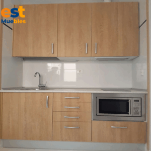 Pantry y mesada para equipar cocina elegante–TLS–3662