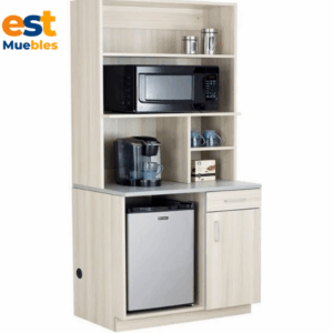 Mueble de cocina para colocar electrodomesticos hecho de melanina-TLS-3484