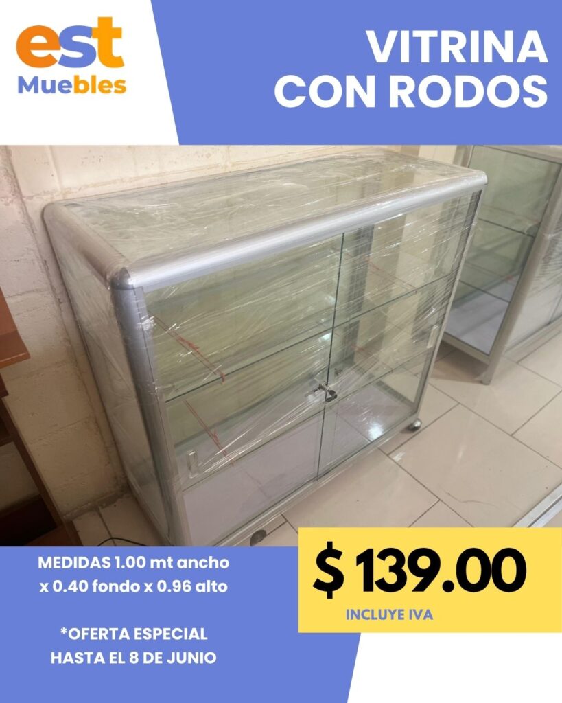Vitrinas para negocios: Exponé, protegé y vendé más