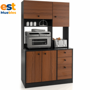 Pantry para cocina cafe oscuro-TLS-3503