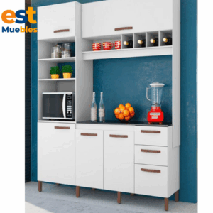 Excelente pantry para cocina color blanco-TLS-3508