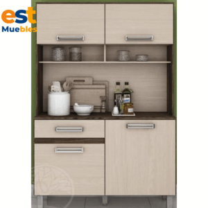 Pantry hecho de melamina para cocina-TLS-3511