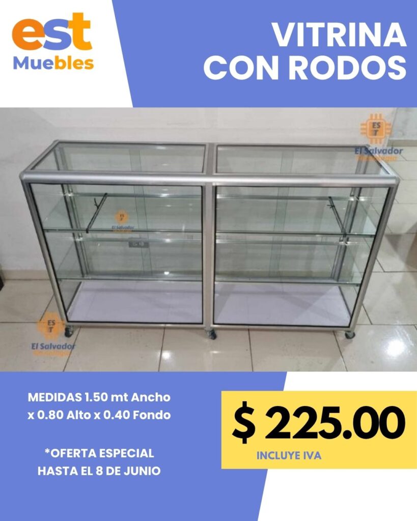 Vitrinas para negocios: Exponé, protegé y vendé más