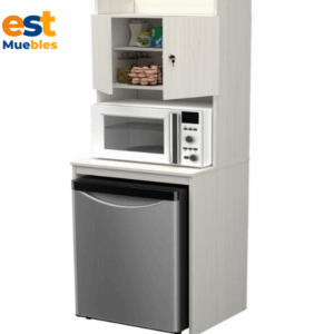 Mueble de cocina con espacio para mini refrigerador-TLS-3486