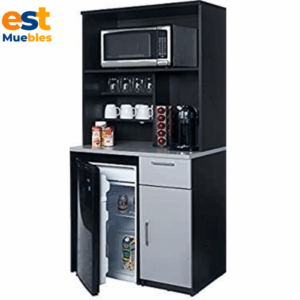 Mueble compacto para la cocina color negro-TLS-3487