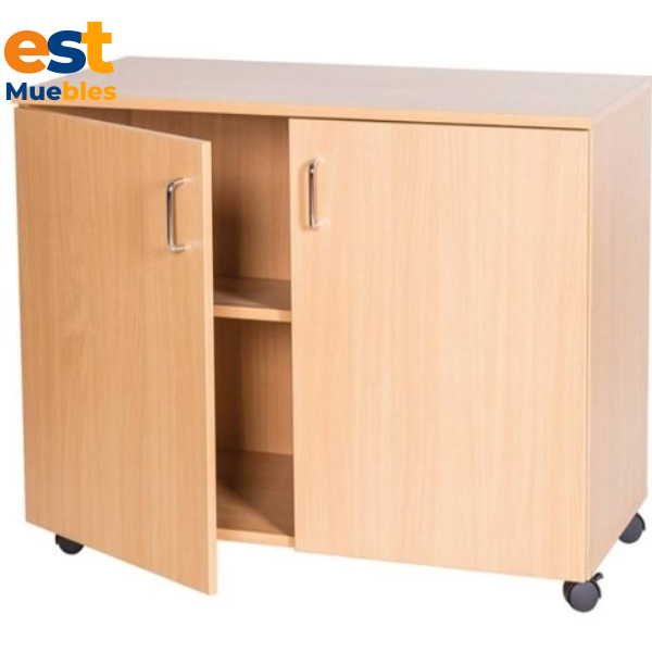 Credenza para Oficina con Rodos -TLS-4004