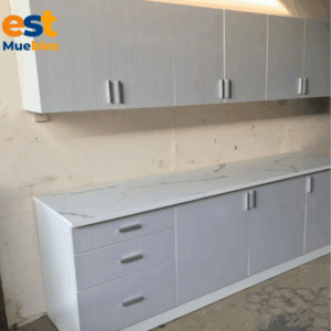 Pantry de 2 piezas en melamina para cocina-TLS-3542