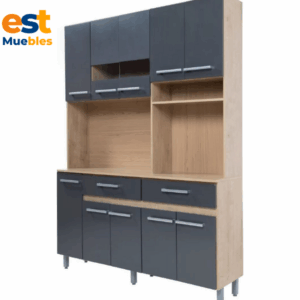 Pantry multifuncional para cocina en melamina-TLS-3546