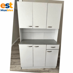 Pantry color blanco en melamina para cocina-TLS-3550