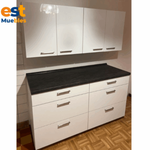 Pantry en melamina de  2 piezas para cocina-TLS-3551