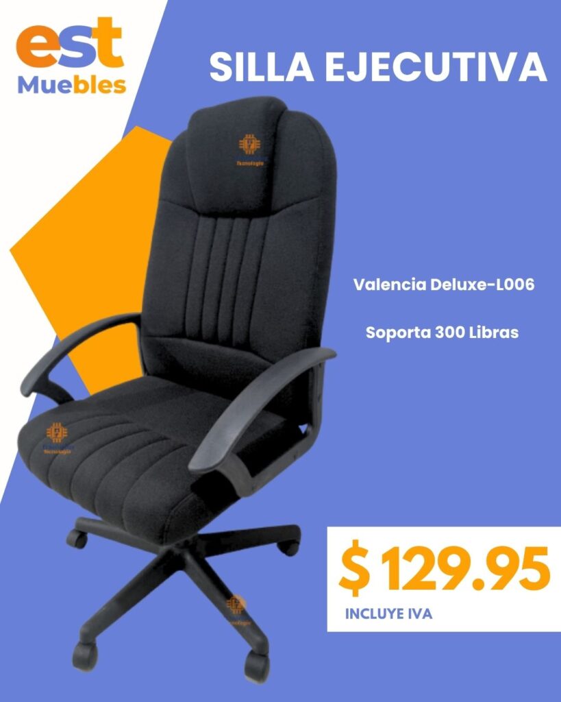 Sillas gerenciales: Liderazgo también se sienta con estilo