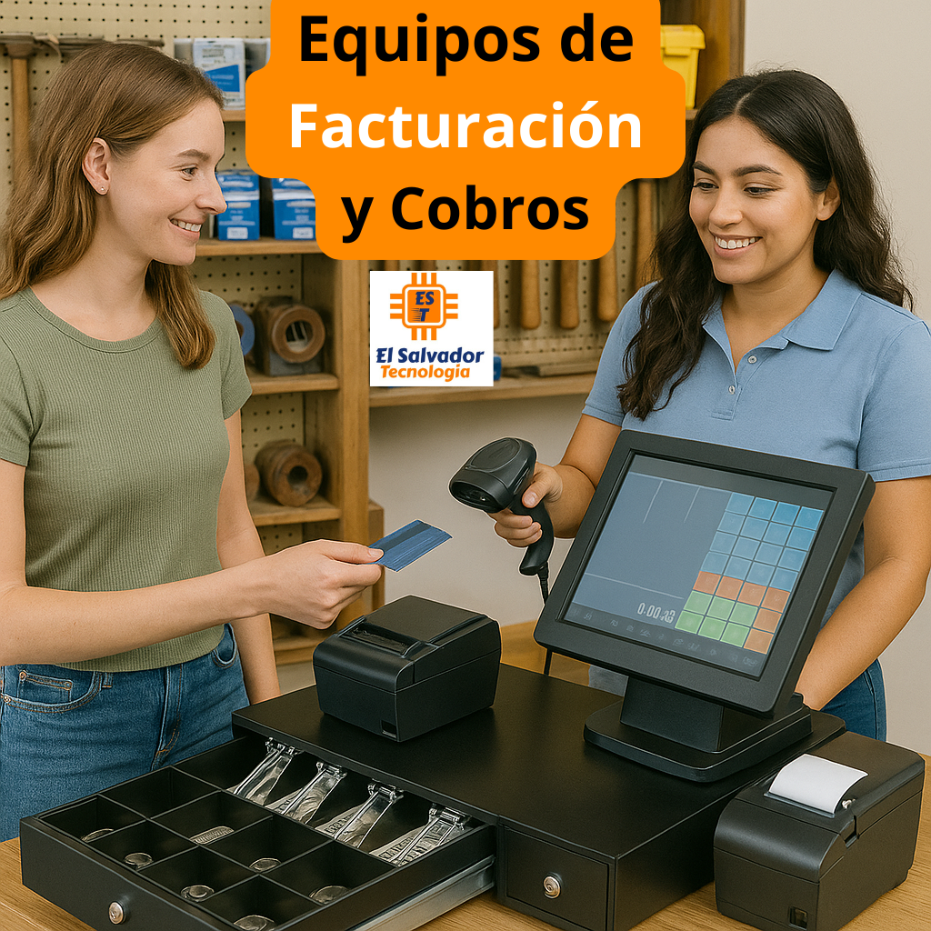Equipos para facturación y Cobros - El Salvador Tecnologia