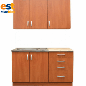 Pantry de 2 piezas en melamina para cocina-TLS-3553