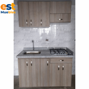 Pantry multifuncional en melamina para cocina-TLS-3554