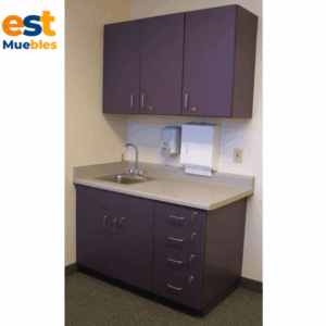 Pantry estetico hecho de melamina para cocina-TLS-3356