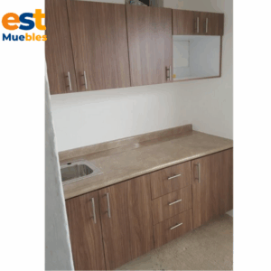 Pantry multifuncional en melamina para cocina-TLS-3557
