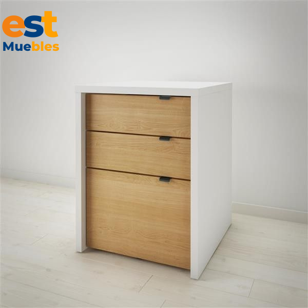 Archivo Robot con Cubierta Color Blanco