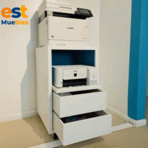 Mueble de 2 gavetas para impresora-TLS-6043