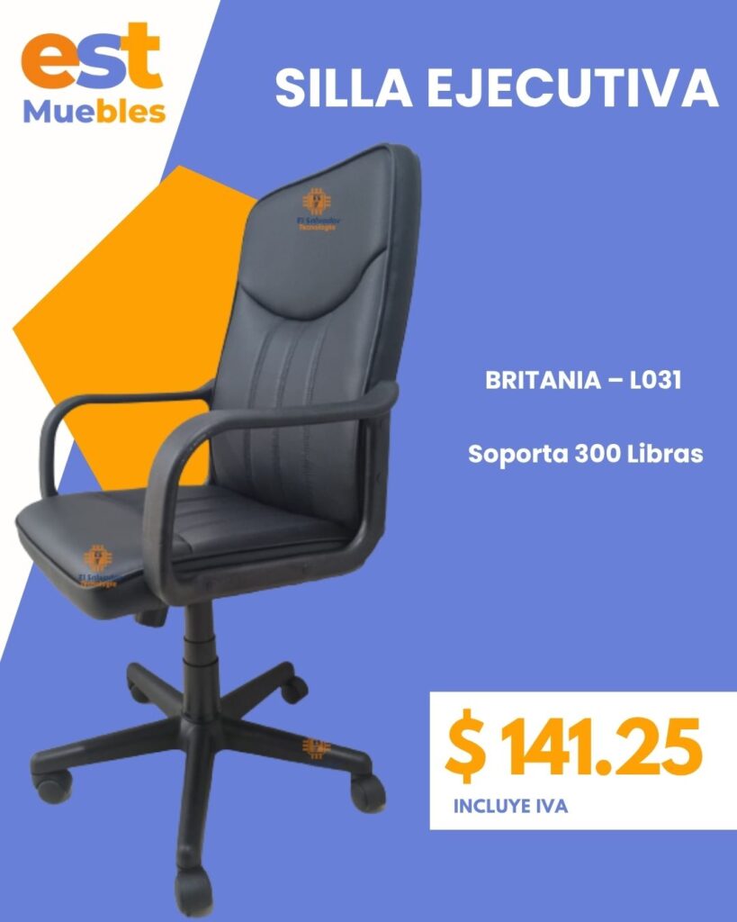 Sillas gerenciales: Liderazgo también se sienta con estilo